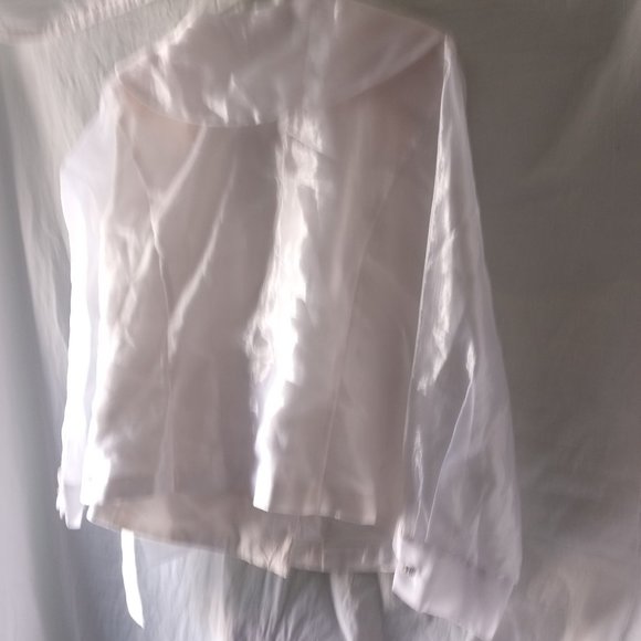 Women's XL Onyx Nite Vintage Glossy Front Wrap Shirt - Picture 14 of 17